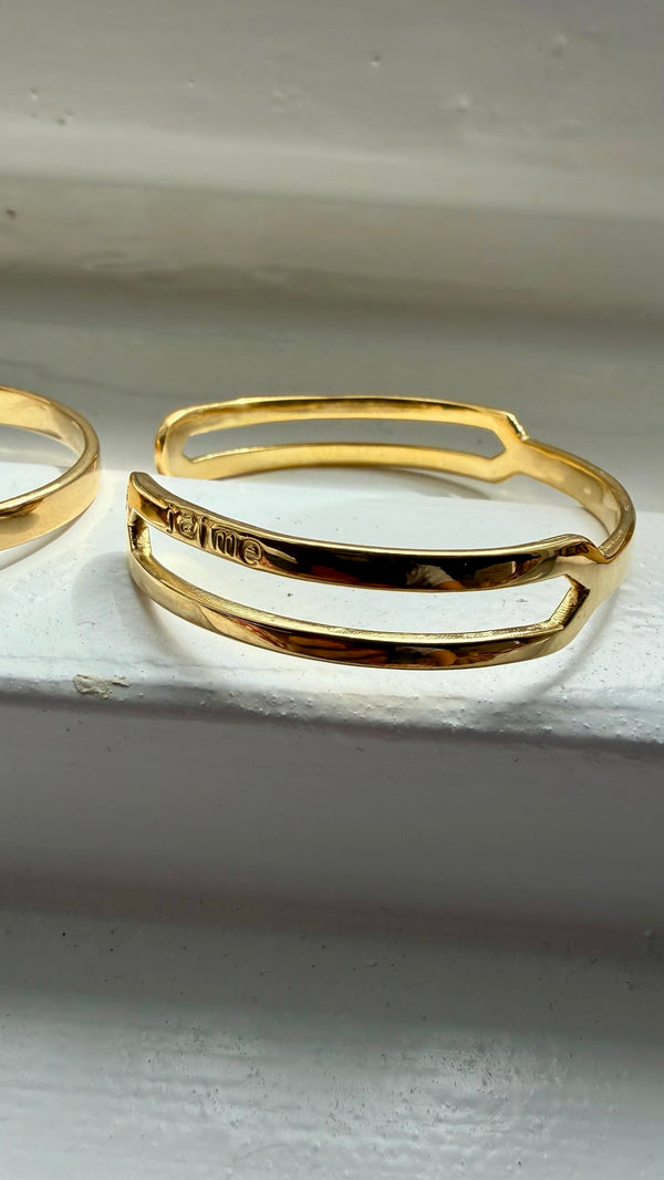 DOUBLE GAP BRACELET