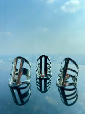 DOUBLE TRACK RING