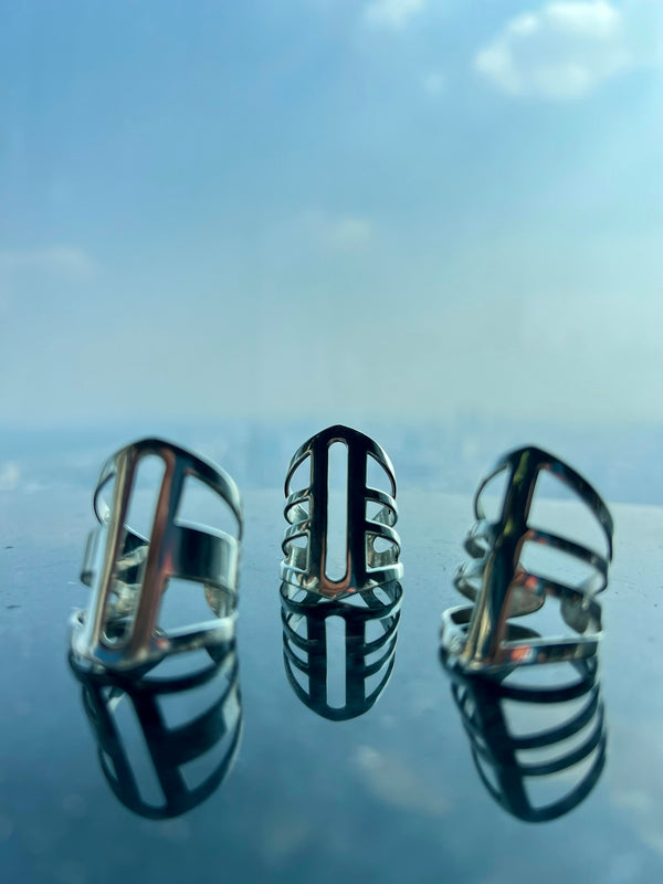 DOUBLE TRACK RING