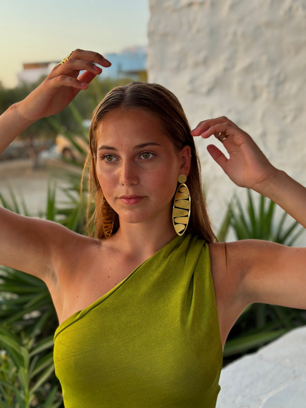 BIG WAVES EARRING
